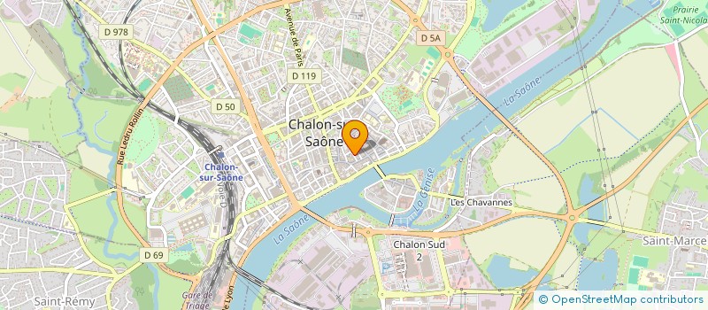 localisation de l'entreprise MONSIEUR DANIEL LOUIS à CHALON-SUR-SAONE