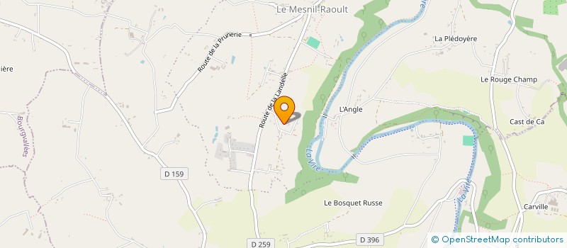 localisation de l'entreprise MONSIEUR DANIEL LOUIS à BEUVRIGNY