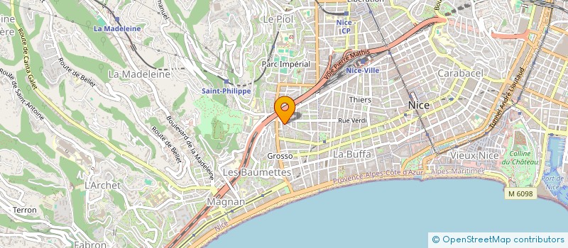 localisation de l'entreprise MONSIEUR DANIEL LUNCASU à NICE
