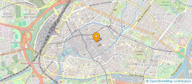 localisation de l'entreprise MONSIEUR DANIEL LUNEAU à STRASBOURG