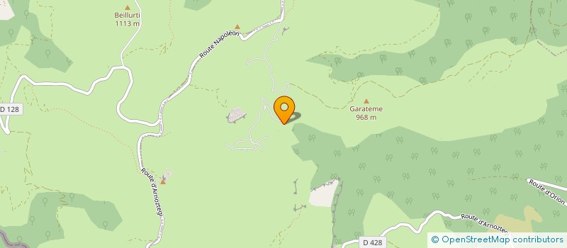 localisation de l'entreprise MONSIEUR DANIEL LURO  GAMARTHE