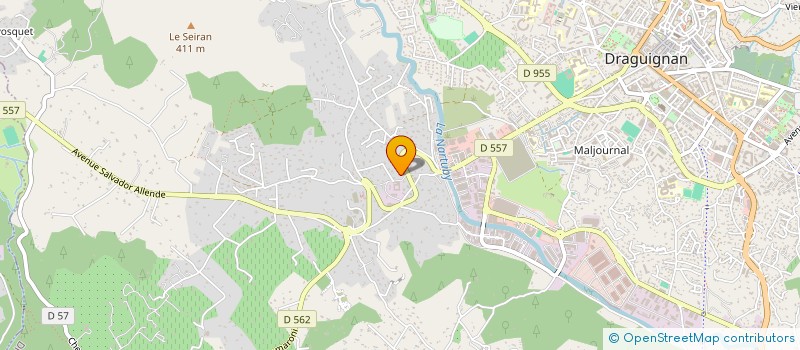 localisation de l'entreprise MONSIEUR DANIEL LUSTRE  DRAGUIGNAN