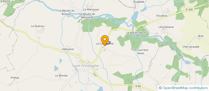 localisation de l'entreprise MONSIEUR DANIEL LYDON à SAINT-CHRISTOPHE
