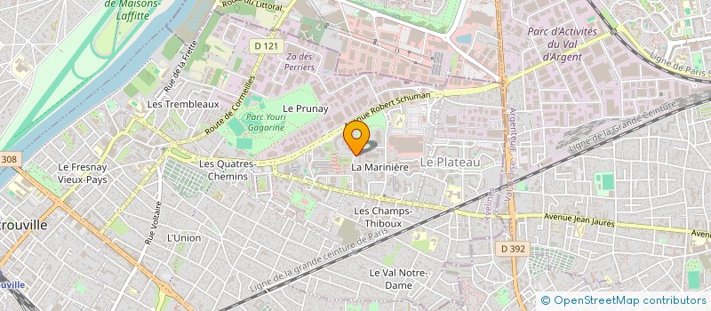 localisation de l'entreprise MONSIEUR DANIEL M'BUNDANI MBEMBA à SARTROUVILLE