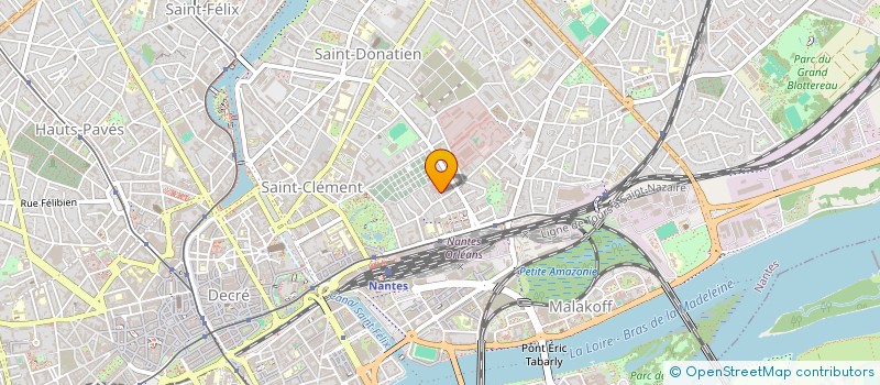 localisation de l'entreprise MONSIEUR DANIEL MACAUD à NANTES