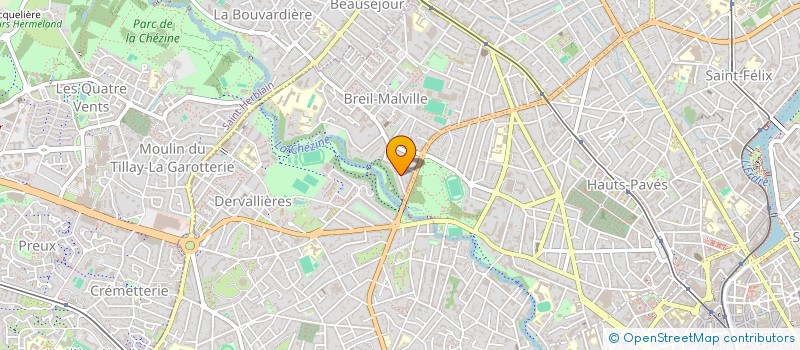 localisation de l'entreprise MONSIEUR DANIEL MACE à NANTES