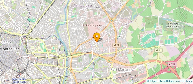 localisation de l'entreprise MONSIEUR DANIEL MACHADO à MONTPELLIER