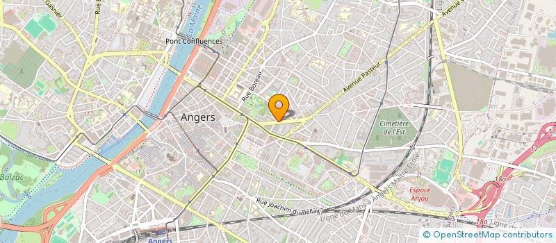 localisation de l'entreprise MONSIEUR DANIEL MACOUIN à ANGERS