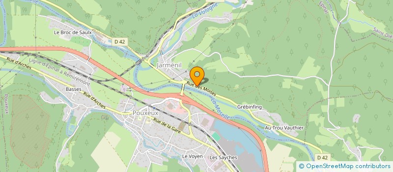 localisation de l'entreprise MONSIEUR DANIEL MADDALUNO  JARMENIL