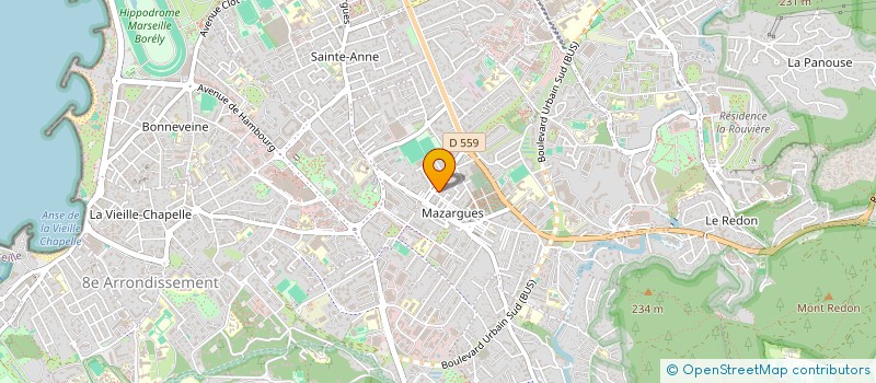 localisation de l'entreprise MONSIEUR DANIEL MADET à MARSEILLE