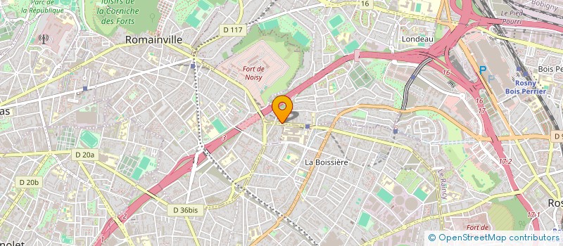 localisation de l'entreprise MONSIEUR DANIEL MAGALHAES TEIXEIRA  NOISY-LE-SEC