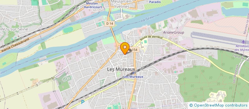 localisation de l'entreprise MONSIEUR DANIEL MAGNIEN à LES MUREAUX