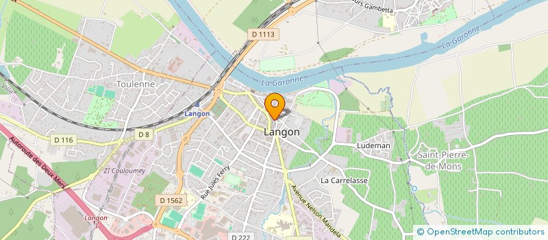 localisation de l'entreprise MONSIEUR DANIEL MAHENC à LANGON