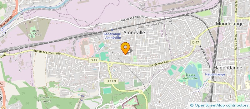 localisation de l'entreprise MONSIEUR DANIEL MAILLARD à AMNEVILLE