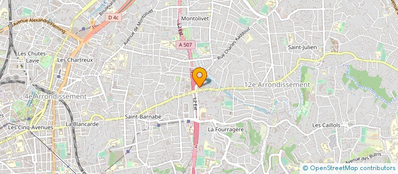 localisation de l'entreprise MONSIEUR DANIEL MAINI à MARSEILLE