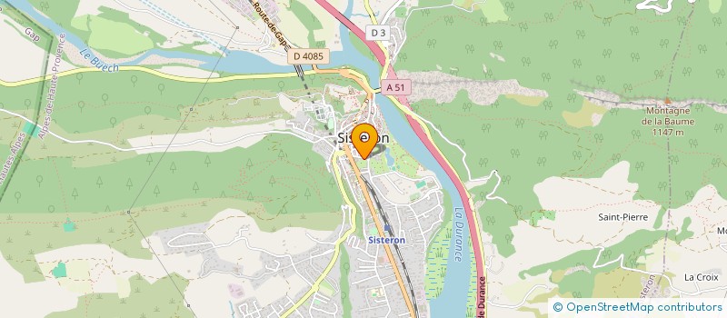 localisation de l'entreprise MONSIEUR DANIEL MAIRE  SISTERON