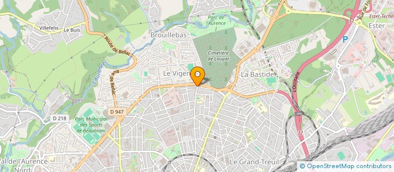 localisation de l'entreprise MONSIEUR DANIEL MALTERRE à LIMOGES