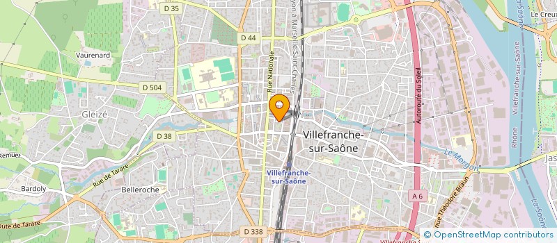 localisation de l'entreprise MONSIEUR DANIEL MANDRILLON à PORTE-DES-PIERRES-DOREES