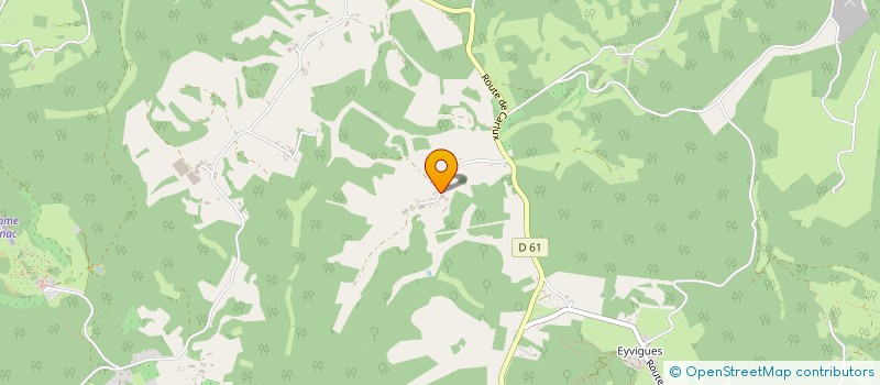 localisation de l'entreprise MONSIEUR DANIEL MANEIN  SALIGNAC-EYVIGUES