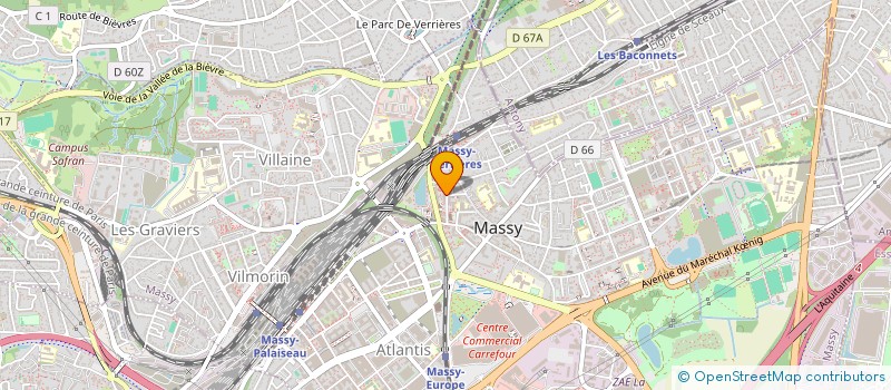 localisation de l'entreprise MONSIEUR DANIEL MANENE MAVAKALA à MASSY