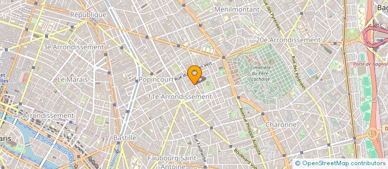 localisation de l'entreprise MONSIEUR DANIEL MANGY à PARIS