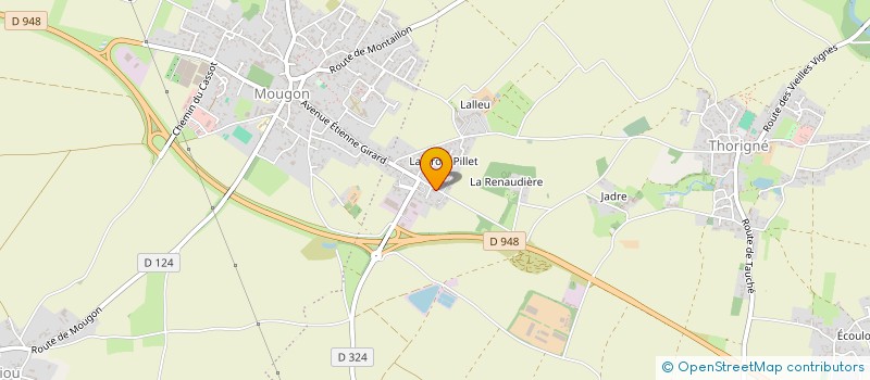 localisation de l'entreprise MONSIEUR DANIEL MANIER  AIGONDIGNE