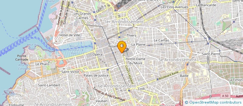 localisation de l'entreprise MONSIEUR DANIEL MANNA à MARSEILLE