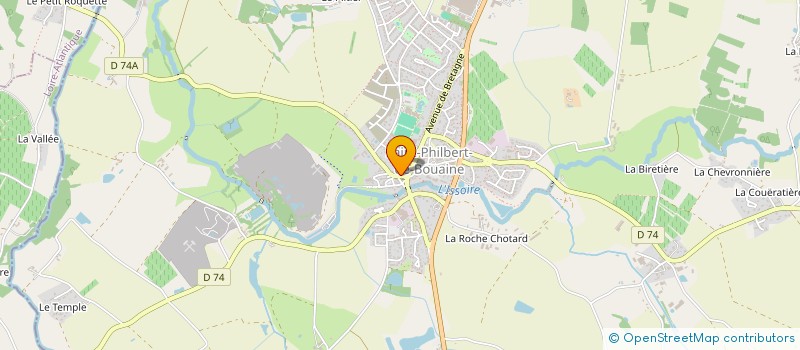 localisation de l'entreprise MONSIEUR DANIEL MAQUENHEN à SAINT-PHILBERT-DE-BOUAINE