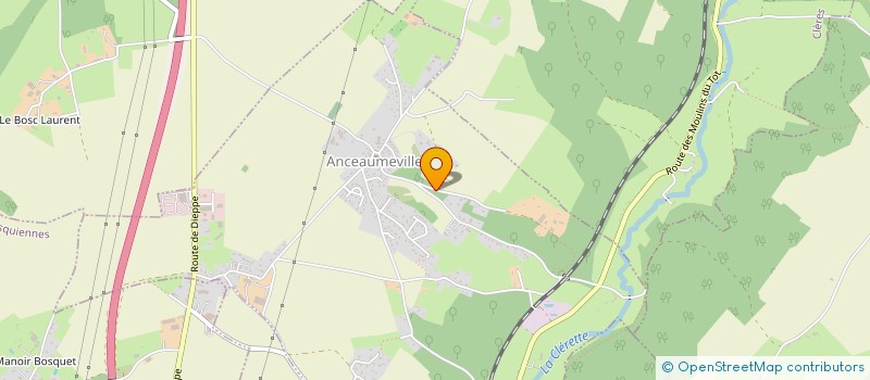 localisation de l'entreprise MONSIEUR DANIEL MAQUIN  ANCEAUMEVILLE
