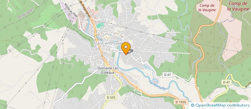 localisation de l'entreprise MONSIEUR DANIEL MARALDO à TRANS-EN-PROVENCE