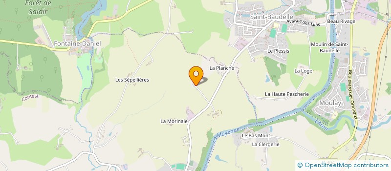 localisation de l'entreprise MONSIEUR DANIEL MARCHAND à CONTEST