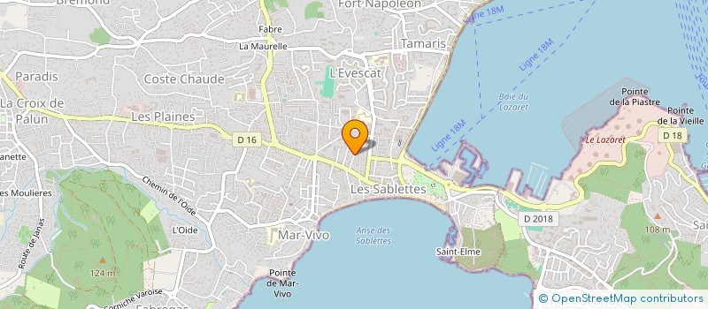 localisation de l'entreprise MONSIEUR DANIEL MARCIA à LA SEYNE-SUR-MER
