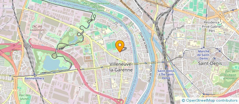 localisation de l'entreprise MONSIEUR DANIEL MARCIANO à VILLENEUVE-LA-GARENNE