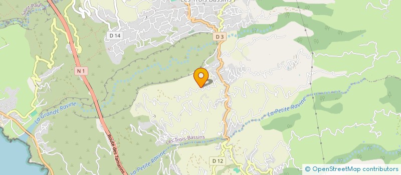 localisation de l'entreprise MONSIEUR DANIEL MARDAYE  LES TROIS-BASSINS