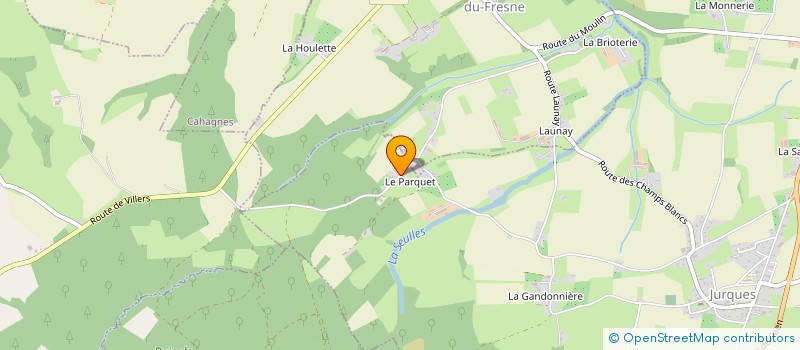 localisation de l'entreprise MONSIEUR DANIEL MARIE  DIALAN SUR CHAINE