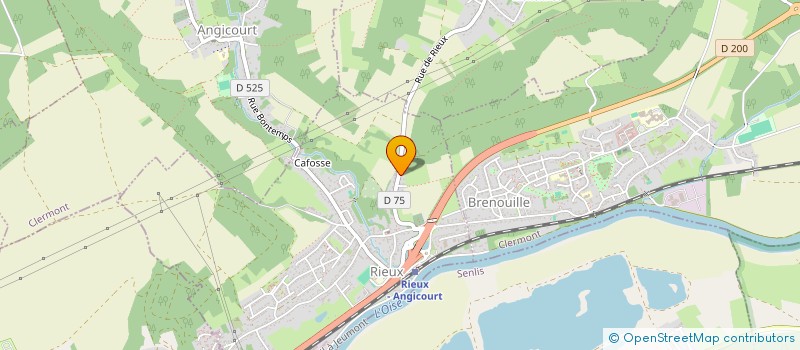 localisation de l'entreprise MONSIEUR DANIEL MARIE  RIEUX