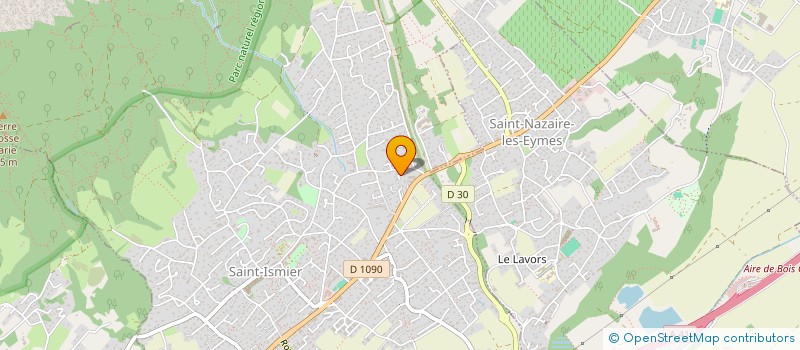 localisation de l'entreprise MONSIEUR DANIEL MARIN  SAINT-ISMIER