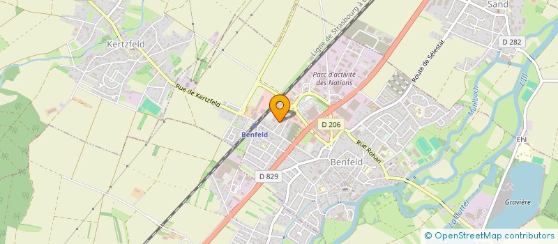 localisation de l'entreprise MONSIEUR DANIEL MARINKOVIC  KOGENHEIM