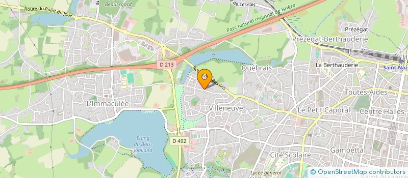 localisation de l'entreprise MONSIEUR DANIEL MARION  SAINT-NAZAIRE