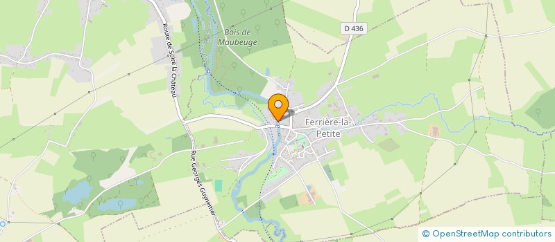 localisation de l'entreprise MONSIEUR DANIEL MARIT  FERRIERE-LA-PETITE