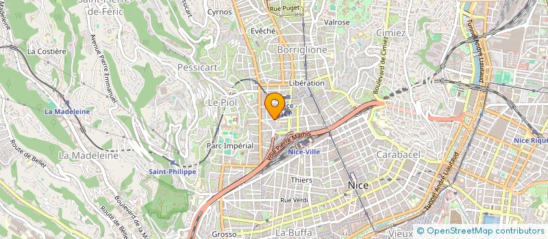 localisation de l'entreprise MONSIEUR DANIEL-MARIUS CEPOI  NICE