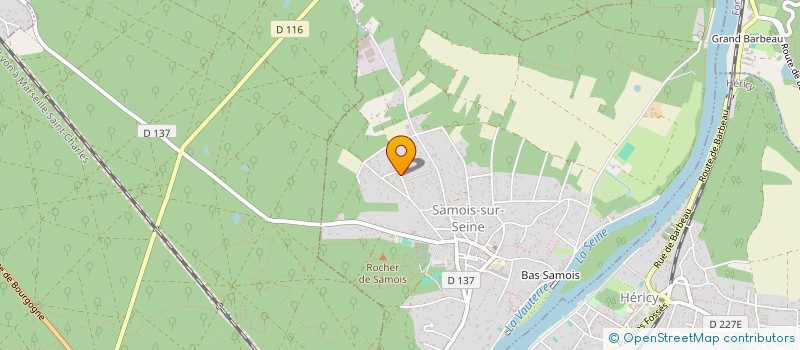 localisation de l'entreprise MONSIEUR DANIEL MARMION à SAMOIS-SUR-SEINE