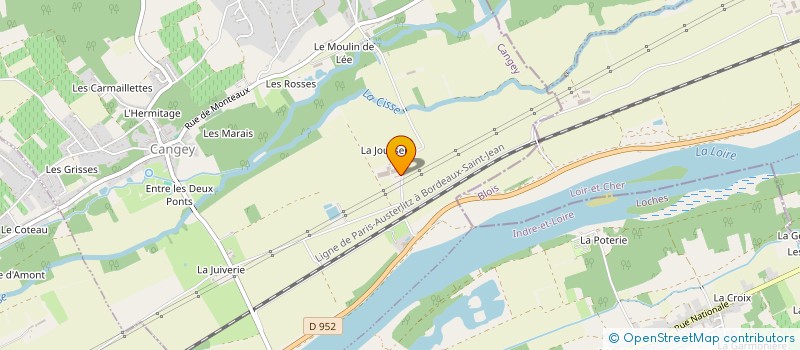 localisation de l'entreprise MONSIEUR DANIEL MARPAULT  CANGEY