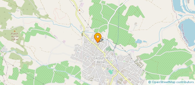 localisation de l'entreprise MONSIEUR DANIEL MARRUCHO  CAZOULS-LES-BEZIERS