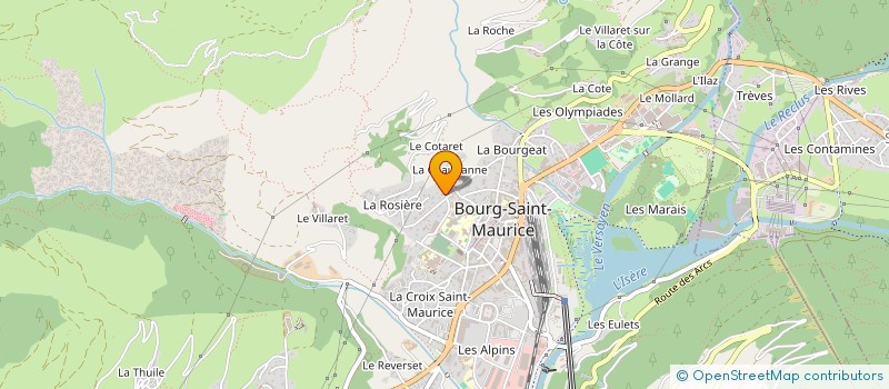 localisation de l'entreprise MONSIEUR DANIEL MARTEL à MONTVALEZAN