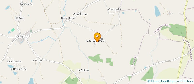 localisation de l'entreprise MONSIEUR DANIEL MARTIN à TERSANNES