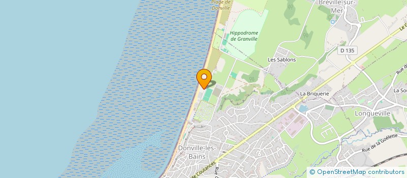 localisation de l'entreprise MONSIEUR DANIEL MARTIN  DONVILLE-LES-BAINS