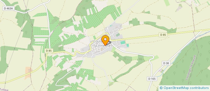 localisation de l'entreprise MONSIEUR DANIEL MARTIN à COULANGES-LA-VINEUSE