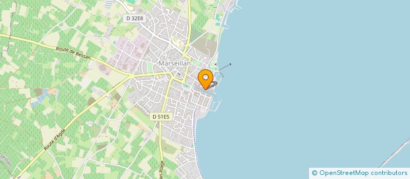 localisation de l'entreprise MONSIEUR DANIEL MARTIN à MARSEILLAN