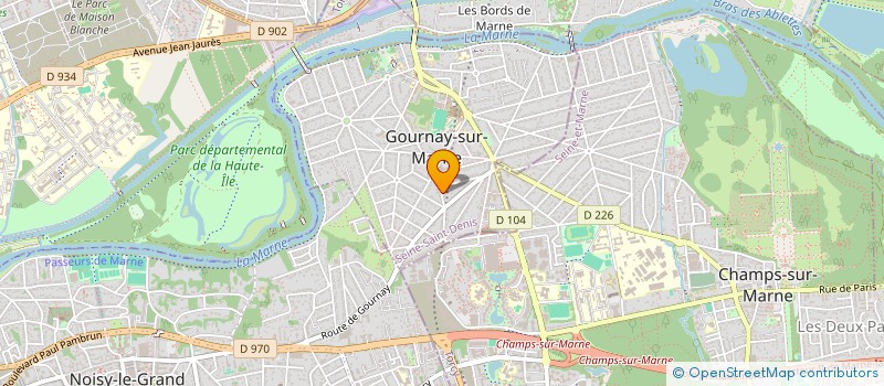 localisation de l'entreprise MONSIEUR DANIEL MARTINS DA SILVA à GOURNAY-SUR-MARNE